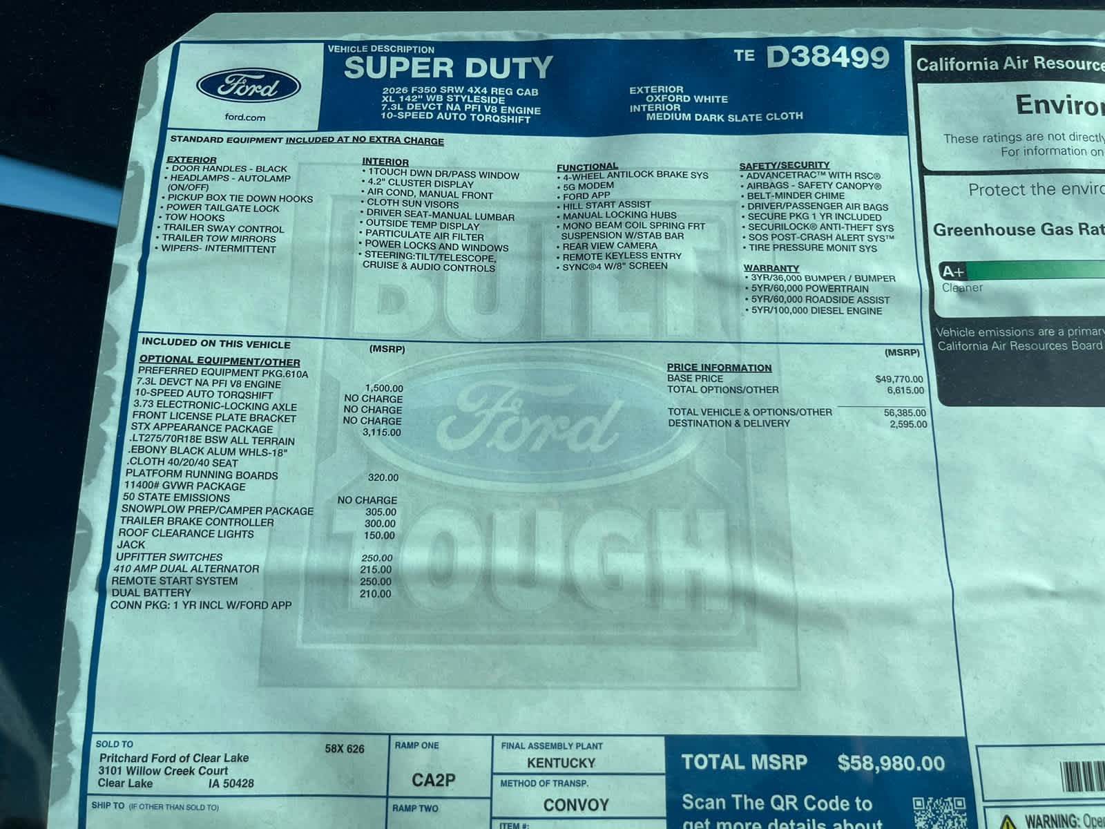 2026 Ford Super Duty F-350® XL