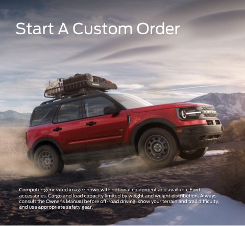 Start a custom order | Pritchard Ford of Clear Lake in Clear Lake IA
